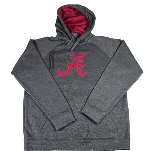 University of Alabama Crimson Tide Pulloever Hoodie Sweatshirt Men's Large